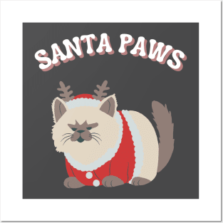 Santa Paws Posters and Art